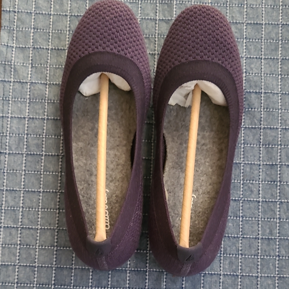 Allbirds Women's US5 Purple Knit Flats